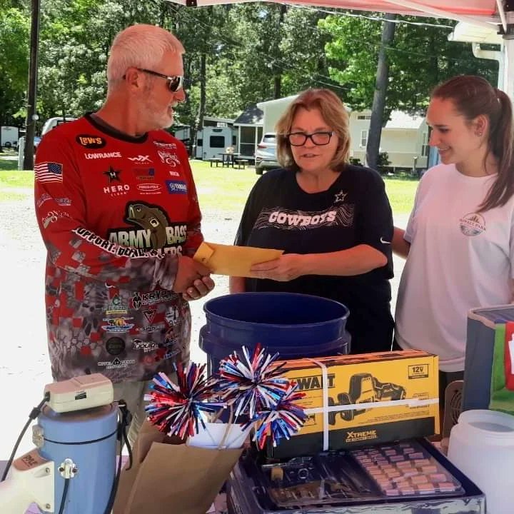 ArmyBassAnglers's tweet image. Outstanding job by #MarineBassAnglers Pro Richard Faulkner &amp;amp; his (W6) Wende--HOOAH/OORAH! #SupportDefendFish #FoldsofHonor