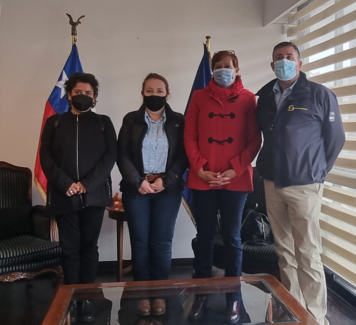 🔴Esta mañana, la nueva Zonal de Pesca Karen Guissen se presentó con las autoridades locales del <a href="/GOREAntofagasta/">Gobierno Regional Antofagasta</a> y la <a href="/DPRAntofagasta/">Delegación Presidencial Regional de Antofagasta</a>, para plantear el trabajo de <a href="/SubpescaCL/">Subpesca 🐟🇨🇱</a> en la región de #Antofagasta en torno al fomento del sector pesquero artesanal y otras acciones de apoyo