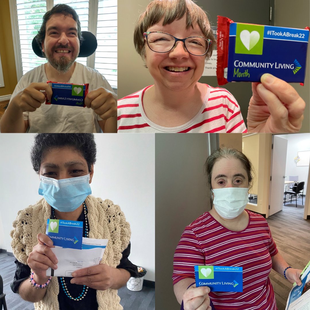 CLToronto's tweet photo. Grab some chocolate 🍫 and take a break with us.
Post your selfie with the hashtag #ITookABreak22 and we’ll share it!
#CLMonth #CommunityLivingToronto #HappyTuesday https://t.co/wFhT9KQoBT