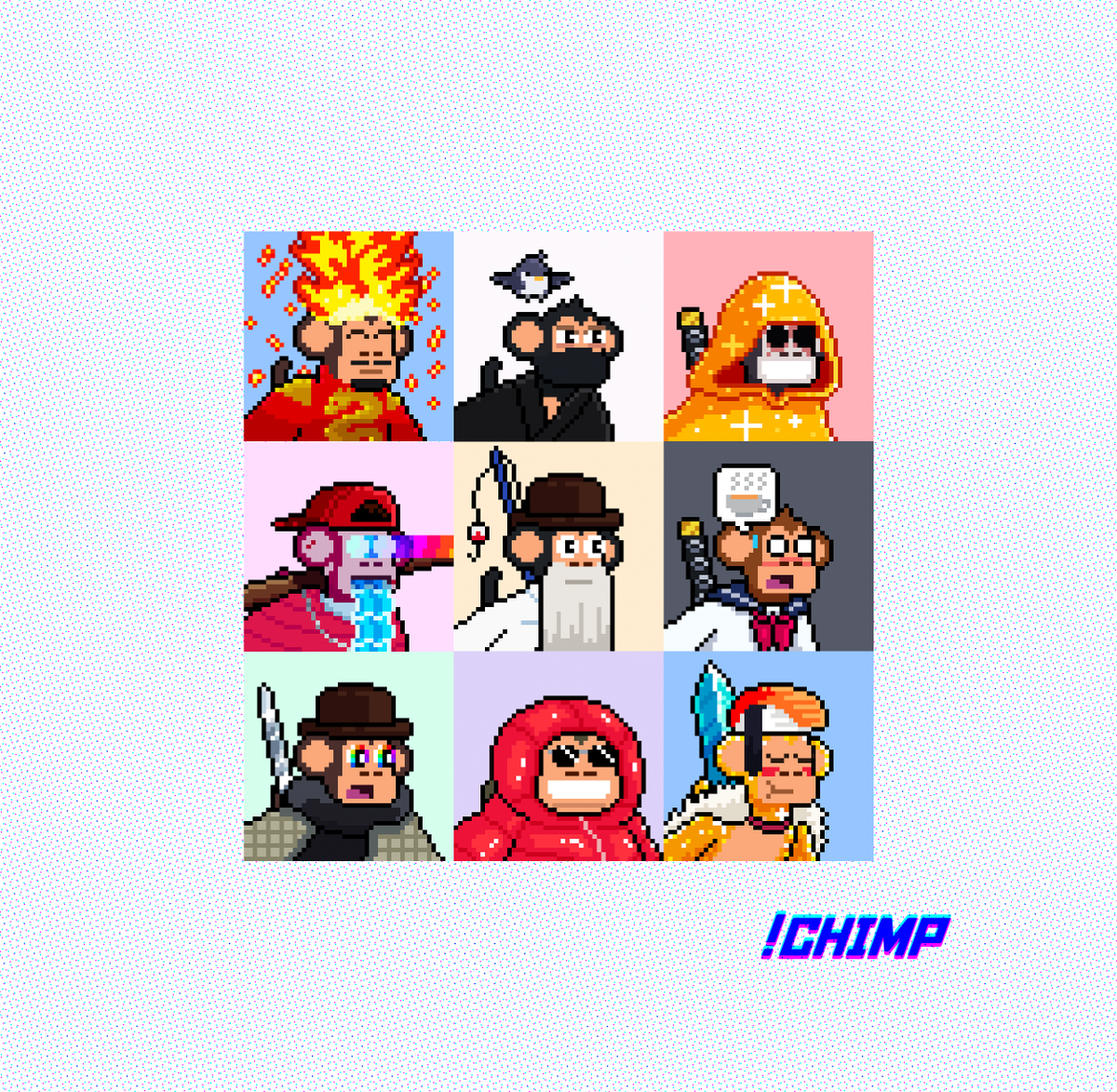 TimpersHD's tweet photo. Chimpsthetic pixel vibes ‼️👾⭐️

!CHIMP @ChimpersNFT https://t.co/rbl4i06Zay