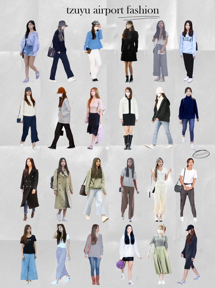 dahhyuneelvr's tweet photo. #TZUYU: airport fashion https://t.co/G3IWPs4K4t