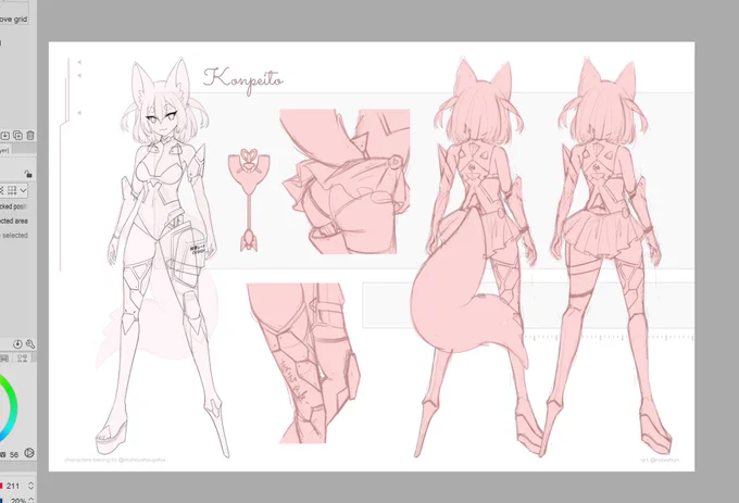 last chara sheet comm for this month!
also subgoal art raffle on stream today (rules on stream overlay) c: 
https://t.co/4lWuMqVuij 