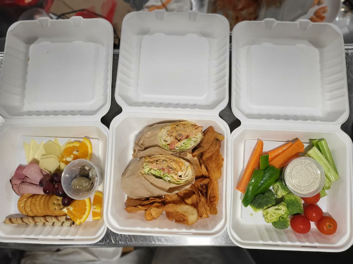 BigSkyAdMo's tweet photo. Just a few of our lighter food options for @admobid movie night. Pick something up on your way to the movie or on your way home! Or stop by to cool off. #montypython #movienight #adamsmorgan #outside https://t.co/BSZzbX9UUn