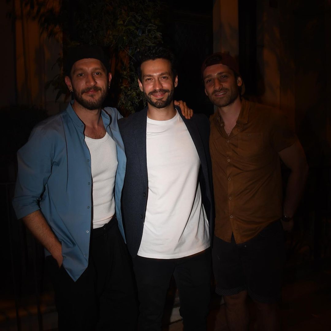 #ÜçKuruş veda yemeğinden #UrazKaygılaroğlu, #EkinKoç ve #BoraAkkaş ✨️