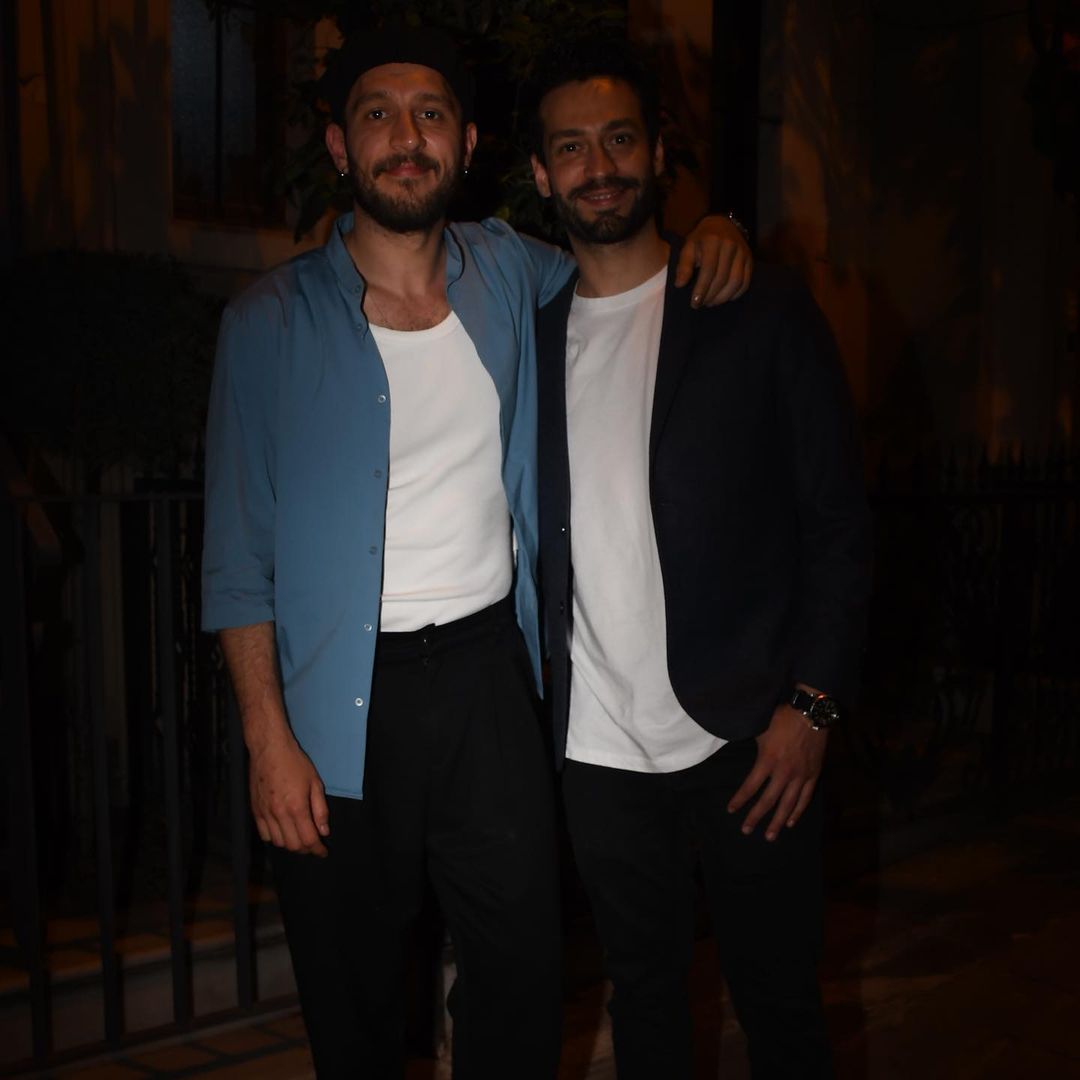 #ÜçKuruş veda yemeğinden #UrazKaygılaroğlu ve #EkinKoç ✨️