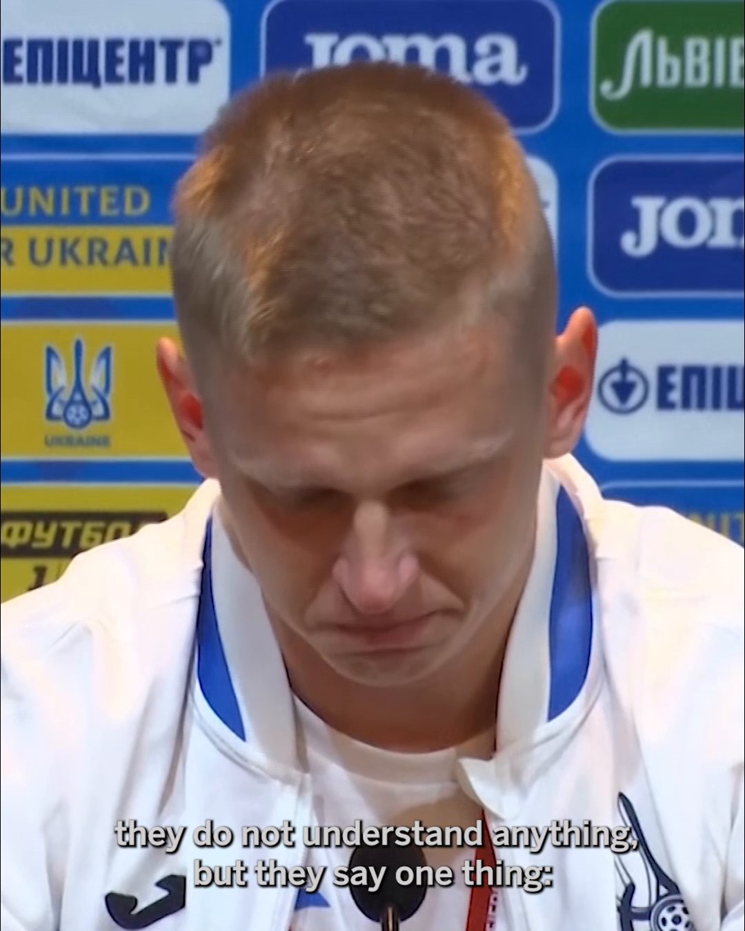 ESPN FC on Twitter "Zinchenko was brought to tears talking about his