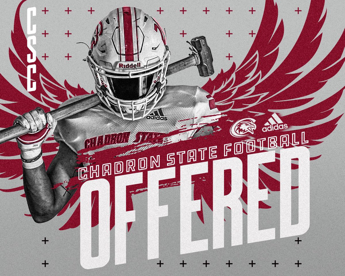Russ Woodward (@russwoody3) on Twitter photo After a great conversation with <a href="/Coach_DeSanti/">Coach DeSanti</a> I am blessed and honored to receive my first offer to continue my Football career at Chadron State College! <a href="/CSCFootball/">Chadron State Football</a> <a href="/CoachJayLong/">Jay Long</a> <a href="/CoachSasse/">Clint Sasse</a> <a href="/CoachMVP08/">Matt Van Praag</a> <a href="/SixZeroAcademy/">Coach Matt McChesney</a> After a great conversation with <a href="/Coach_DeSanti/">Coach DeSanti</a> I am blessed and honored to receive my first offer to continue my Football career at Chadron State College! <a href="/CSCFootball/">Chadron State Football</a> <a href="/CoachJayLong/">Jay Long</a> <a href="/CoachSasse/">Clint Sasse</a> <a href="/CoachMVP08/">Matt Van Praag</a> <a href="/SixZeroAcademy/">Coach Matt McChesney</a>