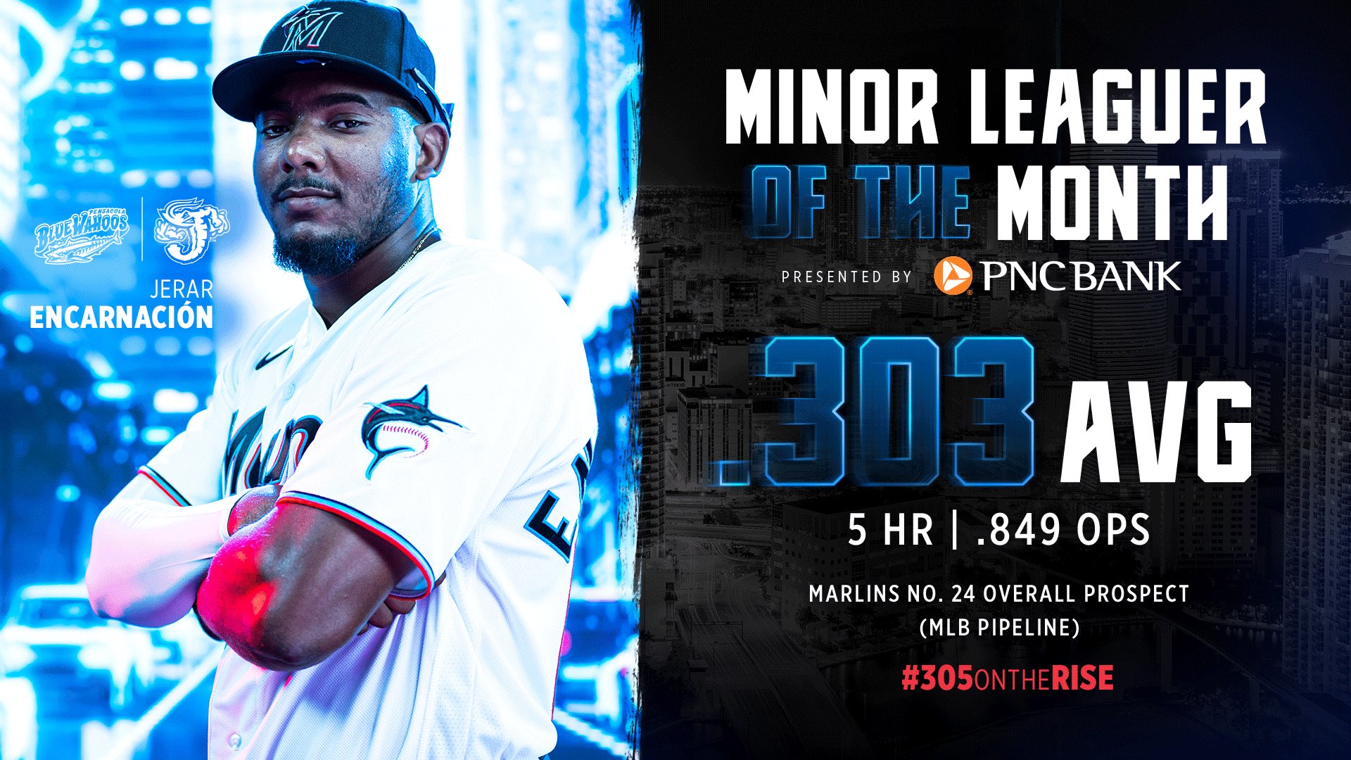 Miami Marlins on Twitter: "Impressing. #305OnTheRise https://t.co