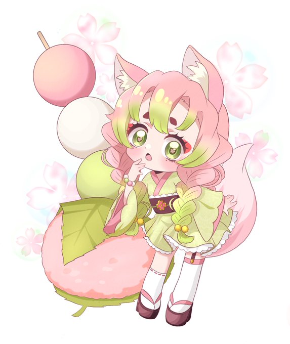 碧桜🌸さんがTwitterに投稿した甘露寺蜜璃(鬼滅の刃)のイラスト。