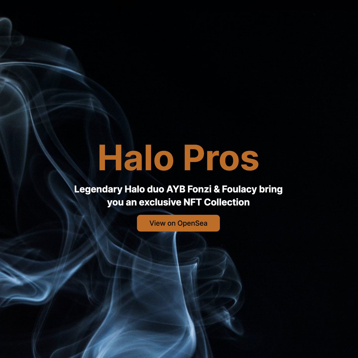 LegendaryNFTs_'s tweet photo. Announcing the Halo Pros eSports NFT Collection by legendary Halo duo AYB Fonzi &amp; Foulacy.

Own a piece of eSports history, join an exclusive community and win unbelievable rewards.

First drop coming soon. Link in bio, follow to know. @opensea 

#NFT #NFTCommunity #Halo #Xbox https://t.co/htZgOzKnKY