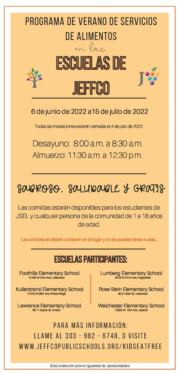 Jeffco Public Schools tweet media