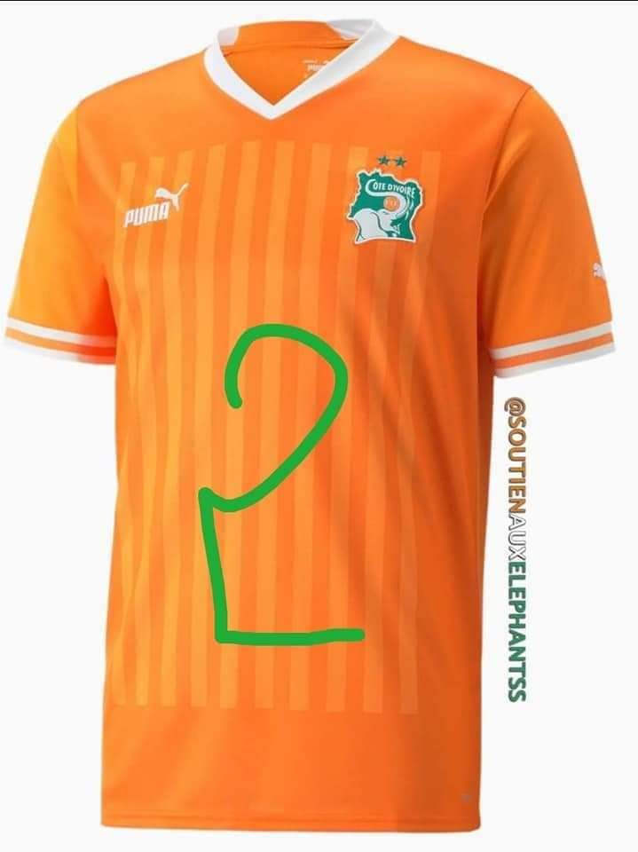 O_oweilK's tweet photo. JONATHAN MORRISSON CREE UN DESIGN DE MAILLOTS DES ELEPHANTS, UNE OCCASION POUR IDRISS DIALLO DE REVEILLER SA FIBRE PATRIOTIQUE
Le designer #JonathanMORRISSON crée les meilleurs design du maillot des Elephants de Côte d'Ivoire.IDRISS DIALLO, laisse @PUMA! Consomme ivoirien!#CIV225 https://t.co/gZv1meoWTB