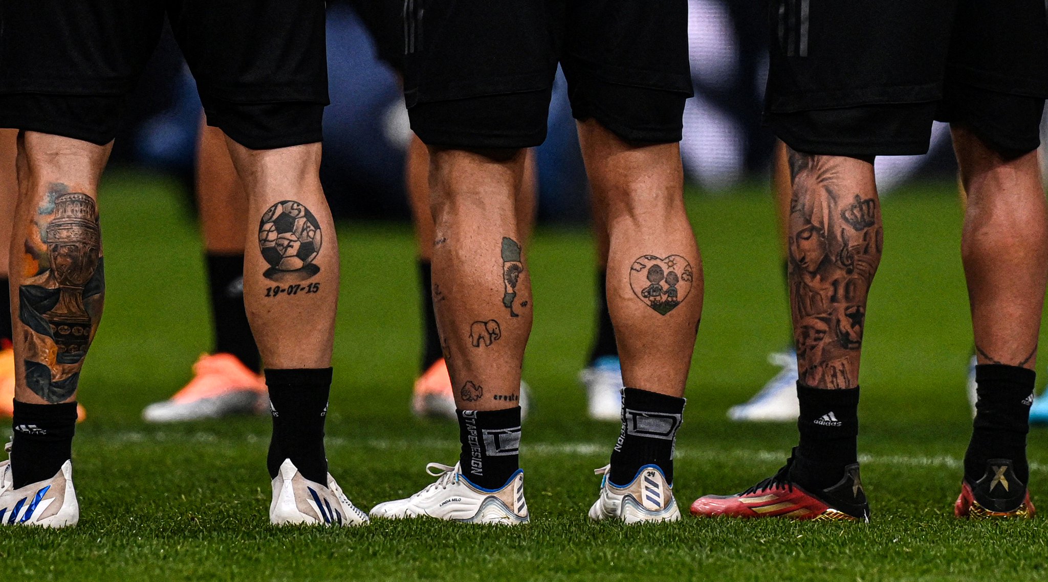 GOAL on Twitter "Argentina squad tattoos 🎨 https//t.co/eCo1KcioSh