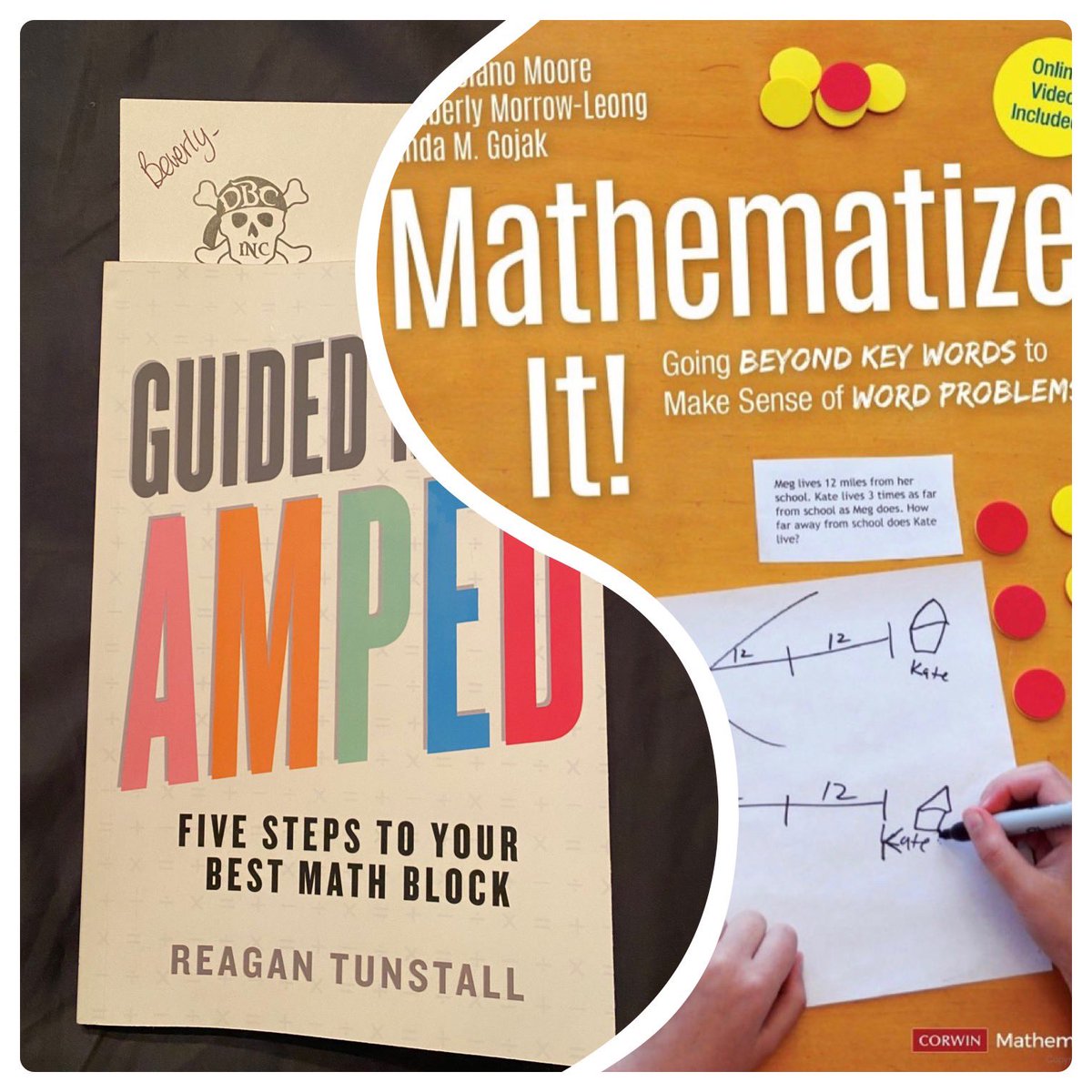 tblkerr's tweet image. @reagantunstall #guidedmathamped and @saradelanomoore #mathematizeit! I’m so excited to dive deeper into my math block😊