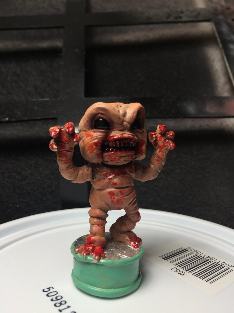 binzombie's tweet photo. 過去作品を振り返る④
残念ながら交渉決裂商品化に至らなかったマイロちゃん
#badmilo https://t.co/GYnwxXVM04