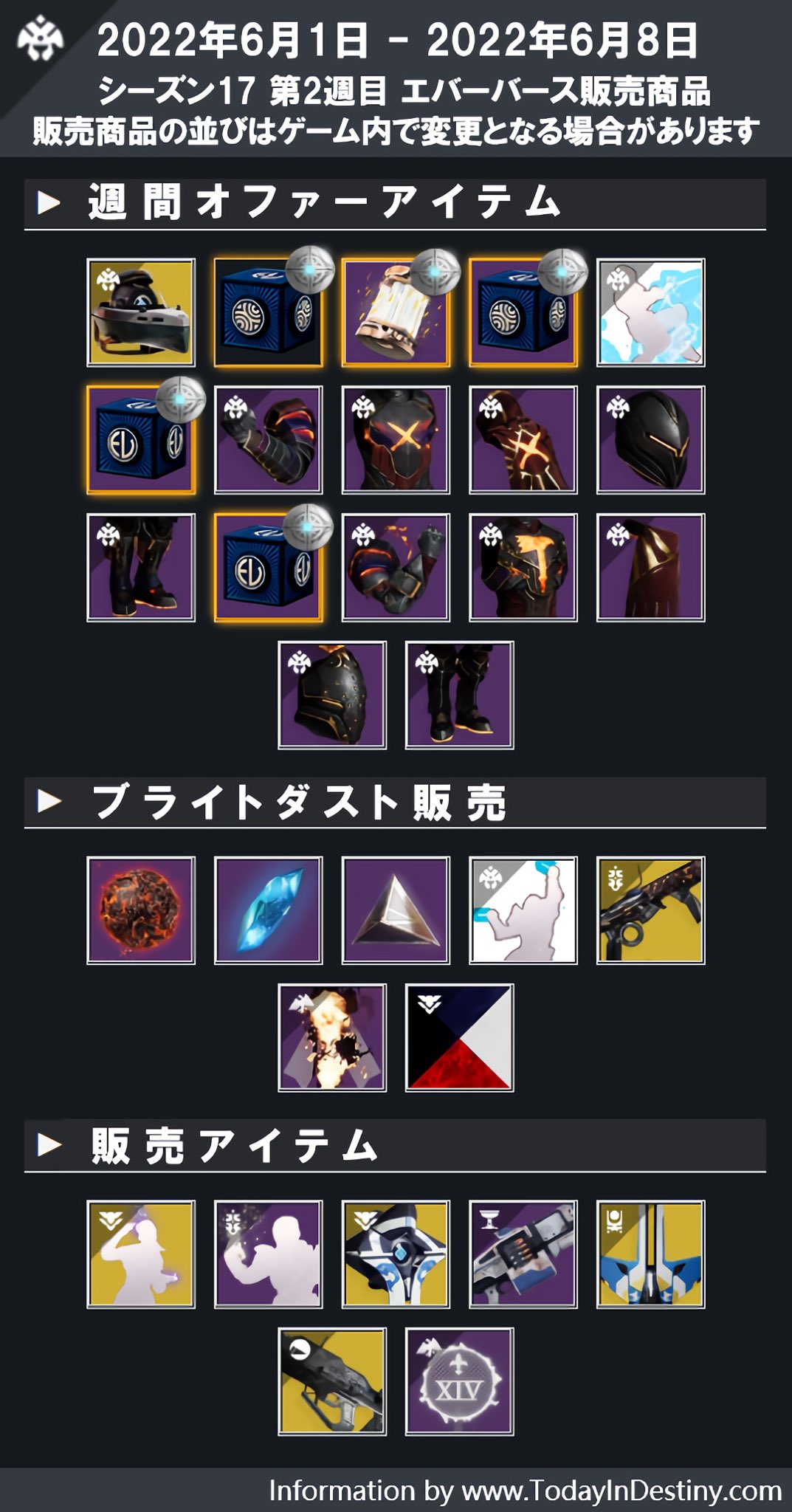 ShunStitch on Twitter "Destiny 2の世界が更新されました💠 [ナイトフォール] 洞察の境界 (限定報酬デ
