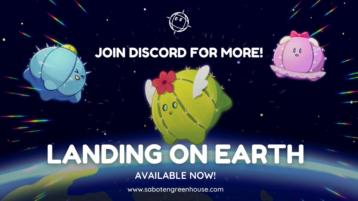 saboten20220412's tweet photo. SABOTEN Planet Launch
To create our community, we will launch the project on Discord, Twitter, Instagram, Facebook, etc.

Landing on earth 🌏…
VISIT OUR WEBSITE FOR MORE 🌐 https://t.co/eXvXr6ww0b

#whitelisted #NFTCommunity #NFTartists #NFT #nftcreator #OpenSeaNFT #openseanfts https://t.co/mW21MtmQXJ