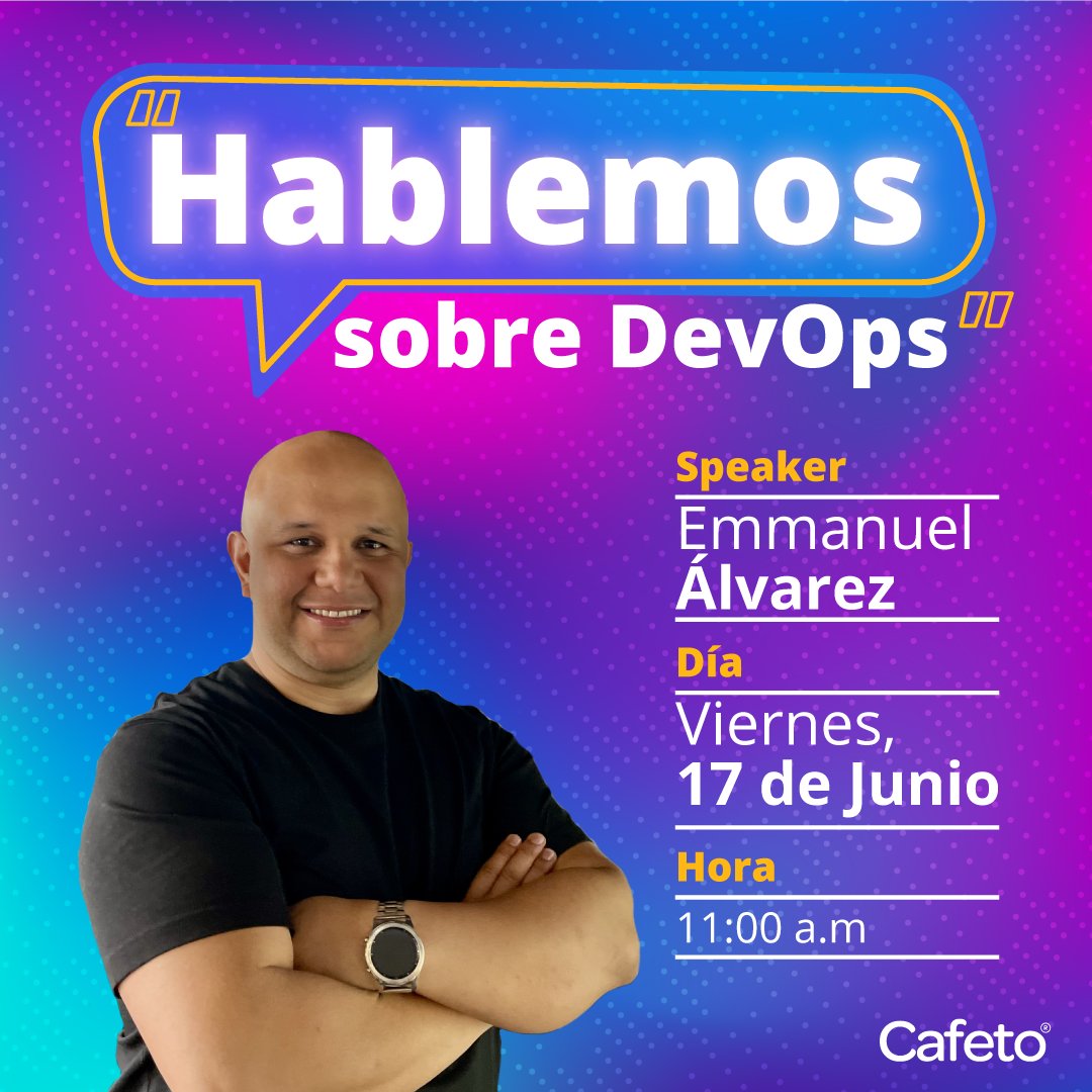 CafetoSoftware's tweet image. 🛑¿Quieres saberlo todo sobre DevOps?

Nuestro experto Emmanuel Álvarez, nos hablará de absolutamente todo lo que necesitas saber si eres un #DevOps que ama seguir aprendiendo.

Hablaremos de:
✔️Retos
✔️Amenazas
✔️Estrategias y más...

¡Regístrate! 👉🏼 lnkd.in/g_zZnqN4