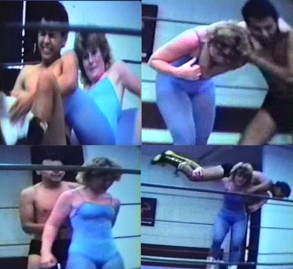 MixedWr66932741's tweet photo. 🔴More than 100 videos of mixed wrestling vintage for only 150 dollar.

💥More info by message

#mixedwrestlingvideo #mixedwrestling #mixedwrestling_ #mixedwrestler #femalewrestling #femalewrestler #catfight #catfights #luchamixta #luchalibrefemenil https://t.co/LPLiTS0aEg