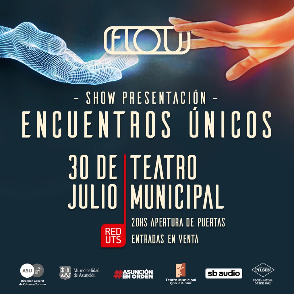 ✨🎸📀 SHOW DE PRESENTACIÓN DE «ENCUENTROS ÚNICOS» 📀🎸✨

¡El 30 de Julio a las 20:00hs en el <a href="/TeatroMunicAsun/">TeatroMunicAsuncion</a> 🎭 les esperamos para el #ShowLanzamiento ✨ de nuestro nuevo disco #EncuentrosÚnicos 📀! 🤟🏻

Entradas a la venta en @RedUTS_Py 🎟️