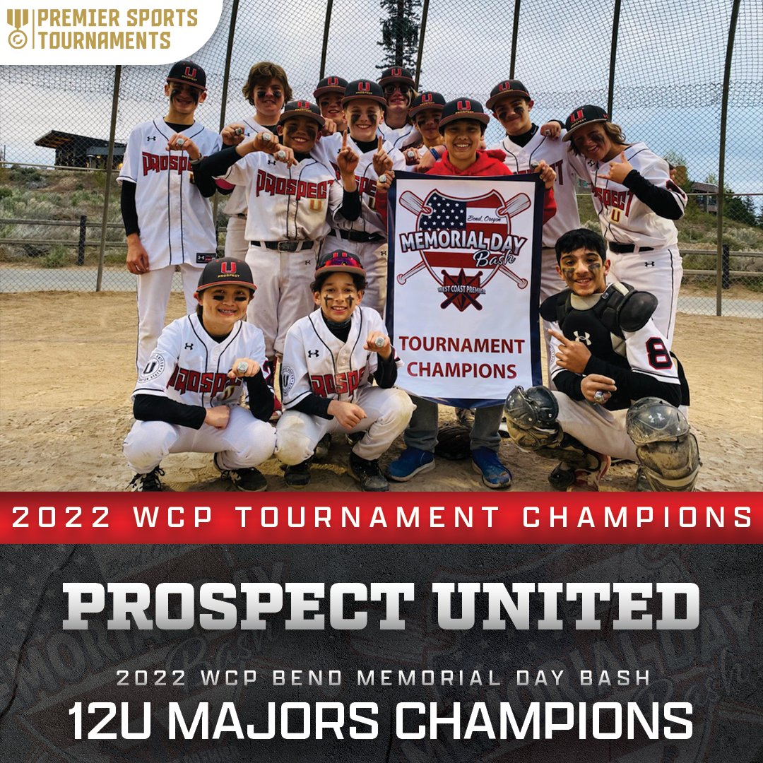 Congrats to the Bend Memorial Day Bash 12U Majors Division Champions:

🥇 Prospect U 🏆

🥈 SBC Spartans Green

#champions #wcptournaments #memorialday