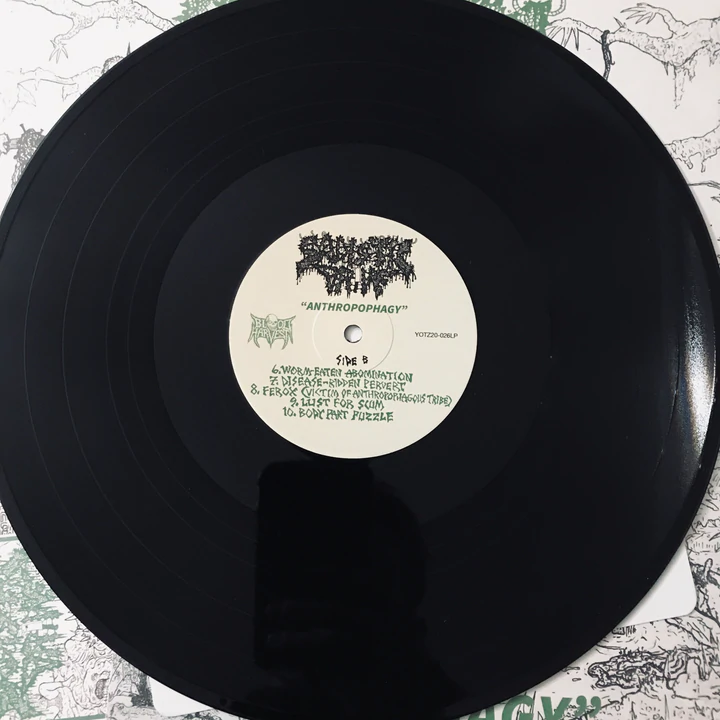 MeteorGem's tweet photo. While we wait for the new Sadistic Drive album Sadistic Torture to get the vinyl treatment be sure to pick up a copy of their last album ANTHROPOPHAGY!
(FFO: Cannibal Corpse, Galvanizer, Fulci)
https://t.co/EJby1v0grj
#sadisticdrive #cannibalcorpse #deathmetal #deathmetalvinyl https://t.co/TC5ZKbweUt