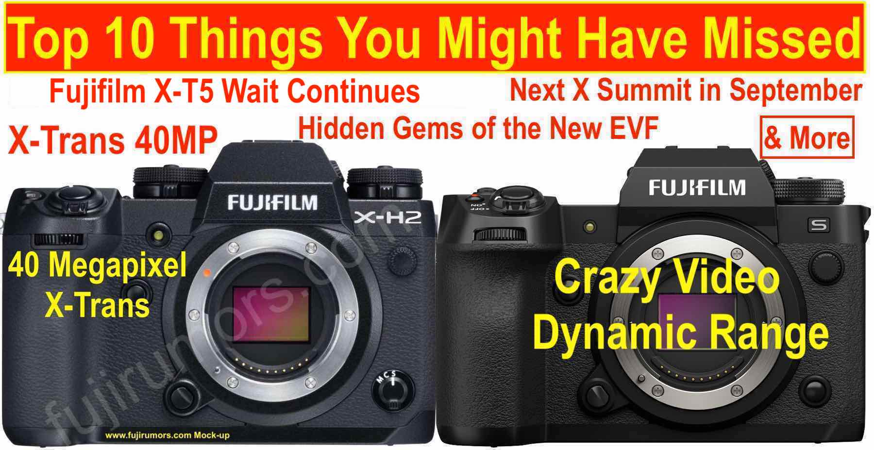 regiment tieners Vuilnisbak Fujirumors on Twitter: "10 Things You Might Have Missed: Fujifilm X-H2 40MP  X-Trans, September X Summit, Overheating Drama Ends, Crazy X-H2S Video  Dynamic Range and More https://t.co/YbMmCFYEfo https://t.co/EOFaXpTDbd" /  Twitter