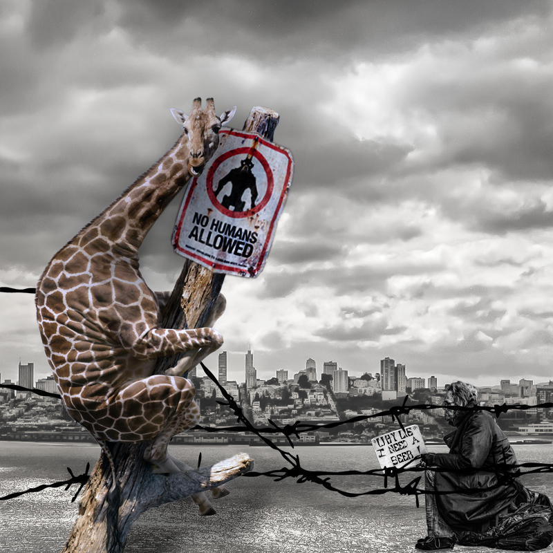 No Humans Allowed!
#NFTCommunity #nftartist #Giraffitii