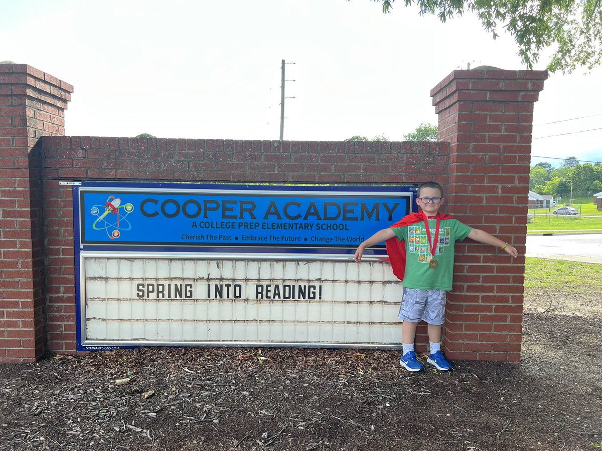 Carter worked hard to be the top fundraiser for the Kid’s Heart Challenge <a href="/cooperrockets/">Cooper Academy</a>