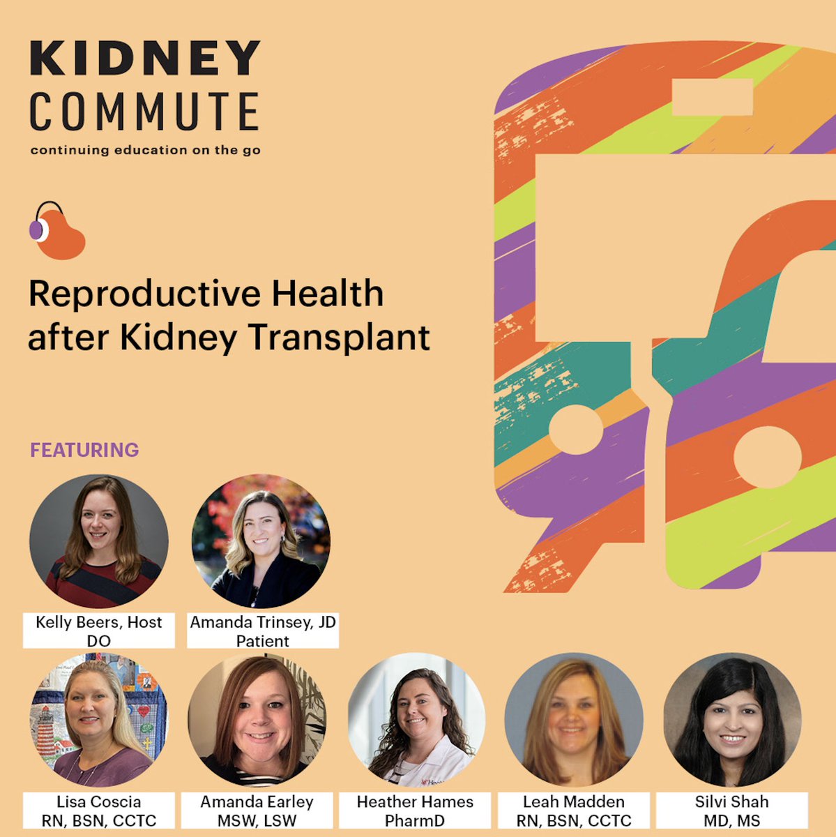 Osama El Shamy (@osamaelshamy88) on Twitter photo - Is breastfeeding contraindicated in kidney #transplant?
- What birth control should be used?
- Pregnancy outcomes in transplant vs dialysis
All this and more in the latest episode of Kidney Commute <a href="/nkf/">National Kidney Foundation</a> - CME credit #NephTwitter <a href="/kellyhbeers/">Kelly Beers</a> <a href="/silvishah/">Silvi Shah, MD, MS</a>
kidney.org/podcasts/kidne… - Is breastfeeding contraindicated in kidney #transplant?
- What birth control should be used?
- Pregnancy outcomes in transplant vs dialysis
All this and more in the latest episode of Kidney Commute <a href="/nkf/">National Kidney Foundation</a> - CME credit #NephTwitter <a href="/kellyhbeers/">Kelly Beers</a> <a href="/silvishah/">Silvi Shah, MD, MS</a>
kidney.org/podcasts/kidne…