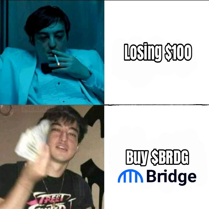 MohammadBagasS1's tweet photo. My second memes...Let's Go

#Bridgememe  $BRDG @bridgenetwork0x https://t.co/xPyR6q1PRt