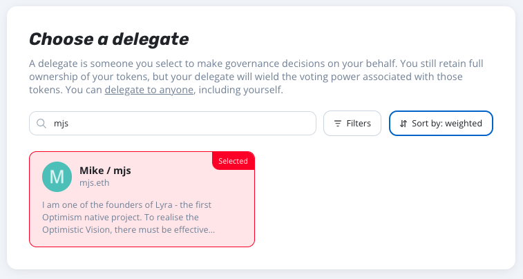 0xmjs's tweet photo. I am running as a delegate to help make Optimism the best place to build a Web3 project. 

Please read my commitment and consider delegating your $OP https://t.co/OXdsKEazIA