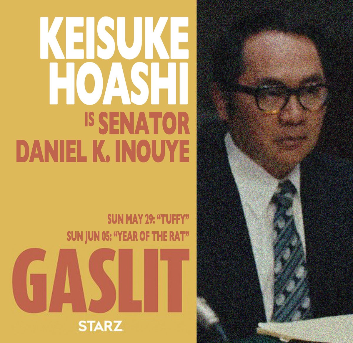 KeisukeHoashi's tweet photo. @LisaCullen Auditioned for 16 projects
Booked 3 VO gigs
World premiere of the @BobsBurgersFOX movie 2/ @Phangvantageous (photo: Sthanlee Mirador/Sipa USA)
Produced new podcast @CreativityLabP
Was Senator Dan Inouye in @GaslitSTARZ 
Whoo! I'm exhausted! https://t.co/PcVBkB1WZ7