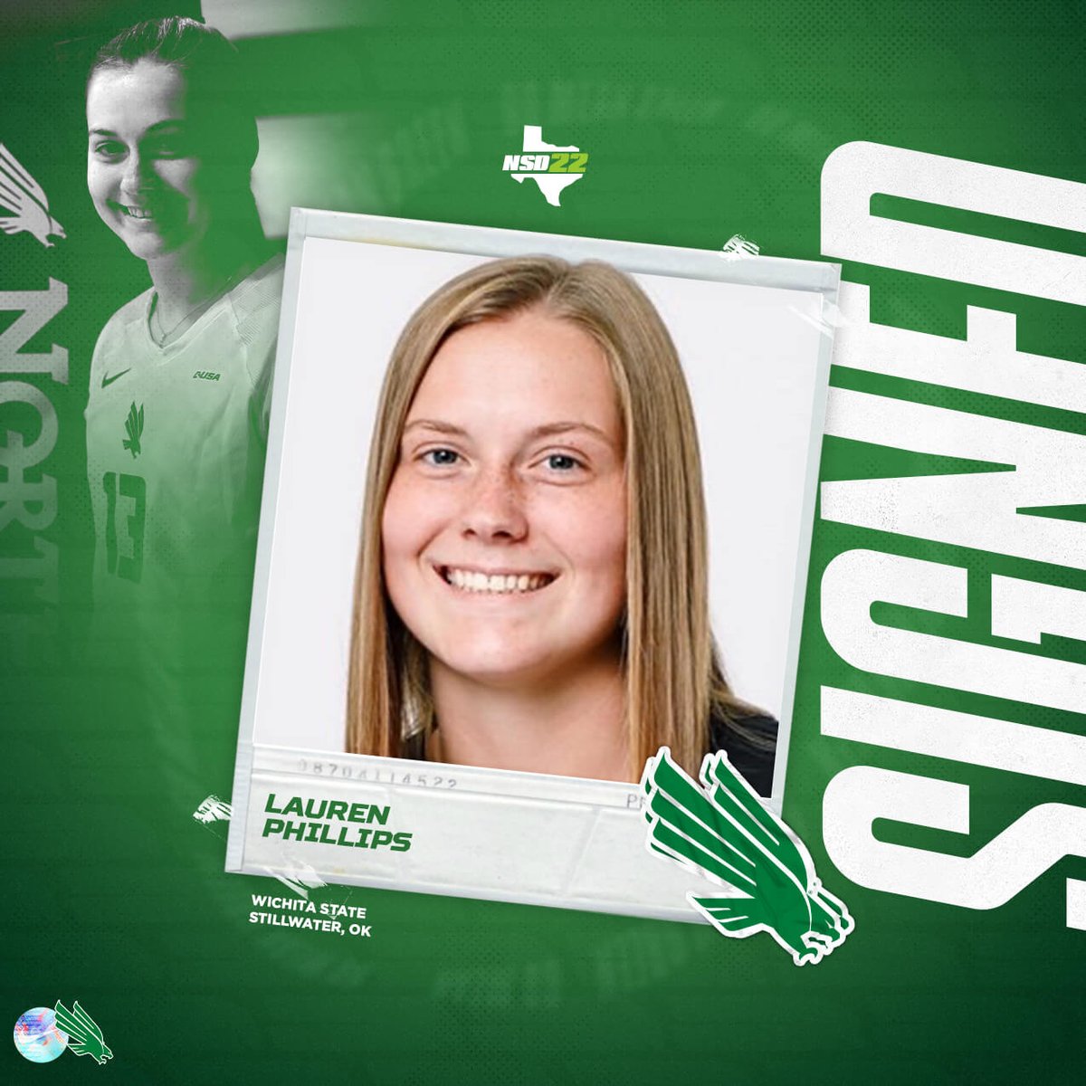 Welcome to Denton, Lauren! 🏐

#GMG