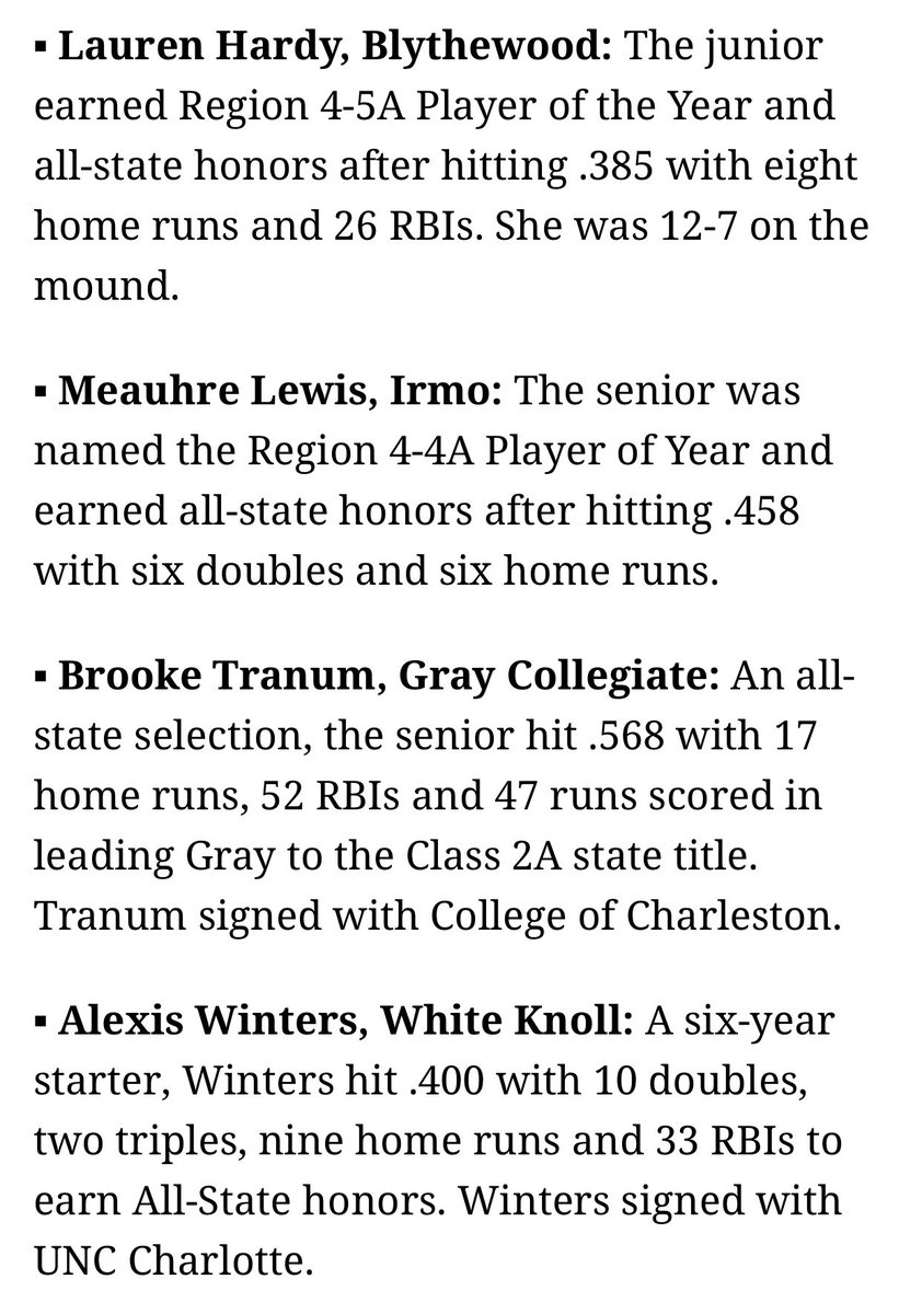 Tina Plew Whitlock (@plewlock) on Twitter photo Congratulations to <a href="/LaurenHardy00/">Lauren Hardy</a> <a href="/BrookeTranum/">Brooke Tranum</a> for an amazing year!🥎 Proud of both of you!!! Congratulations to <a href="/LaurenHardy00/">Lauren Hardy</a> <a href="/BrookeTranum/">Brooke Tranum</a> for an amazing year!🥎 Proud of both of you!!!