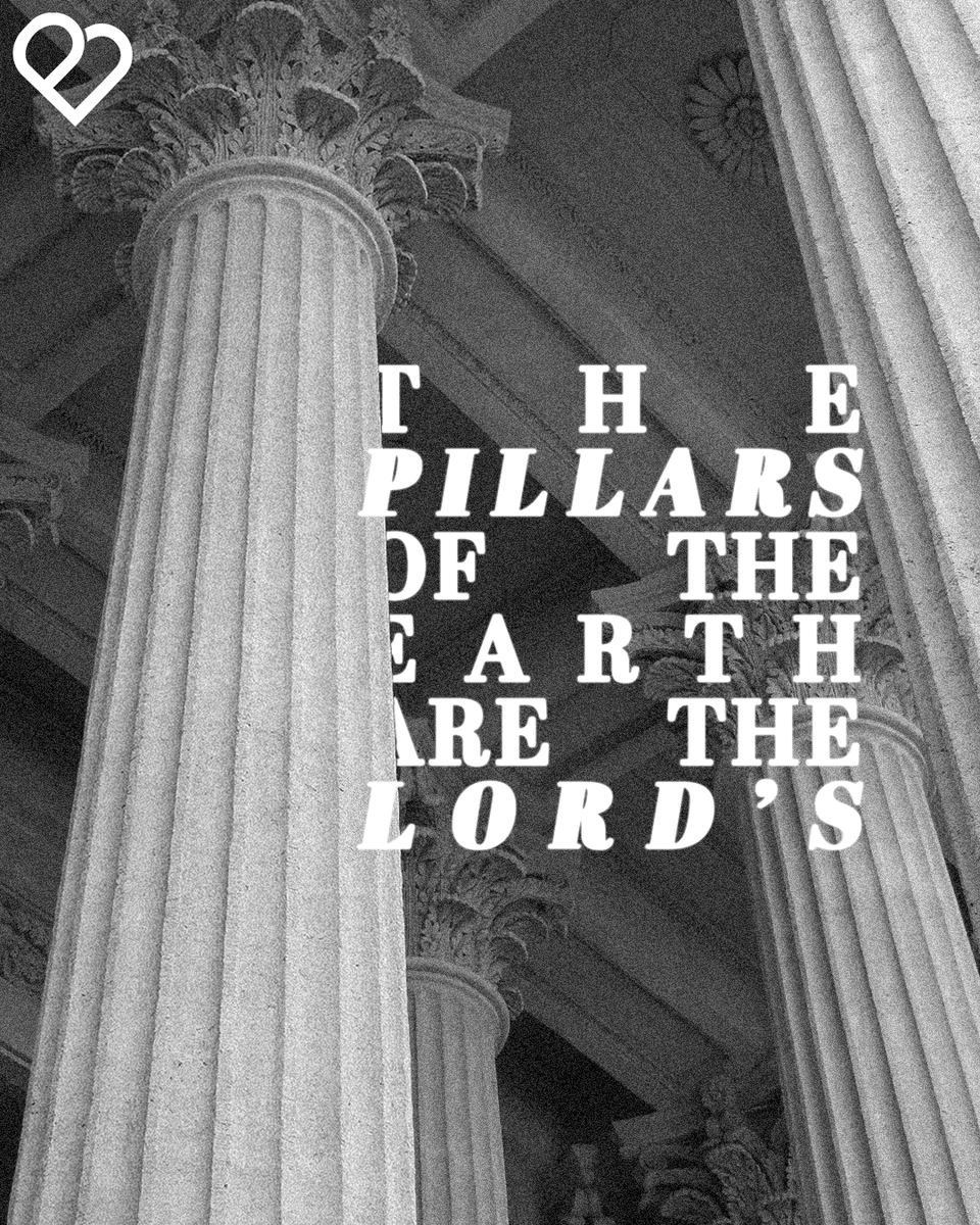 boundlessYVR's tweet photo. For the pillars of the earth are the Lord’s,
and on them he has set the world.
He will guard the feet of his faithful ones,
but the wicked shall be cut off in darkness;
for not by might does one prevail.

1 Samuel 2 https://t.co/NIogQF8A9N