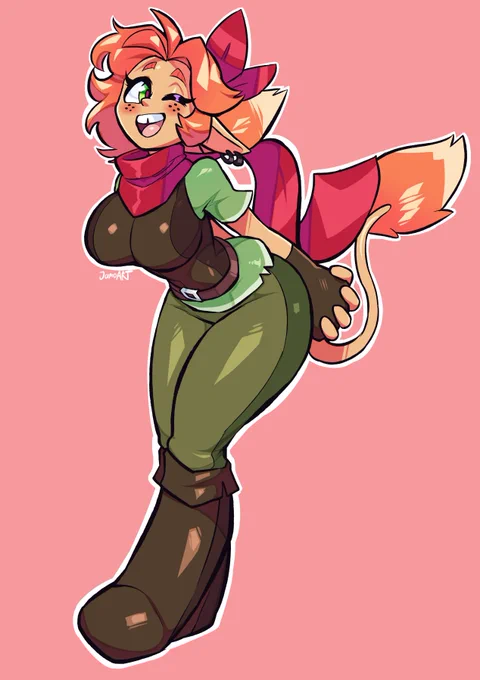 a Ash Esburn for @TeddyThatDraws :) 