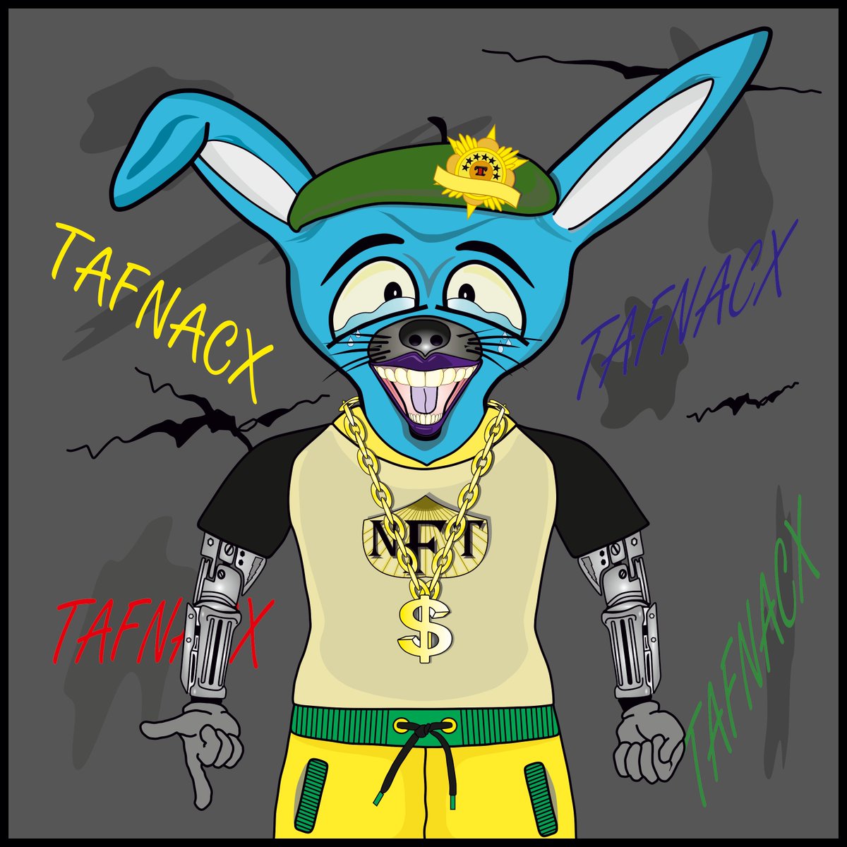 🎁For only 0.003ETH Gas-fee FREE on the Polygon blockchain🎁

#BTC #ETH #NFTCommunity #NFTs #NFTCollection #Tafnacx