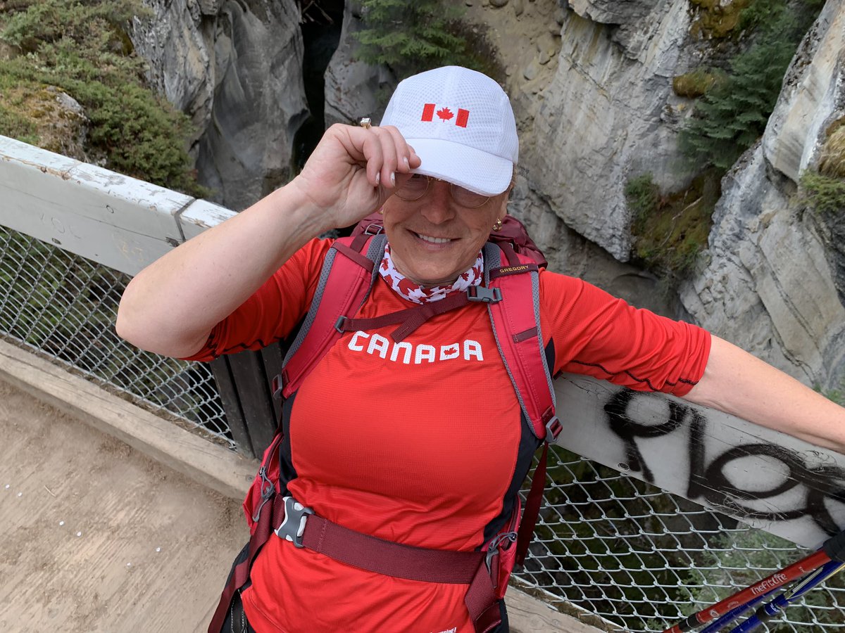 Denise13F's tweet photo. 9.3kms hiking Maligne Canyon. https://t.co/7Lys8bQahW.Ever. #NaturesTherapy #MentalHealthAwarenessMonth #MeTooMoment #incest #mystory #amwriting #theTruth https://t.co/cmMAp5wdxR