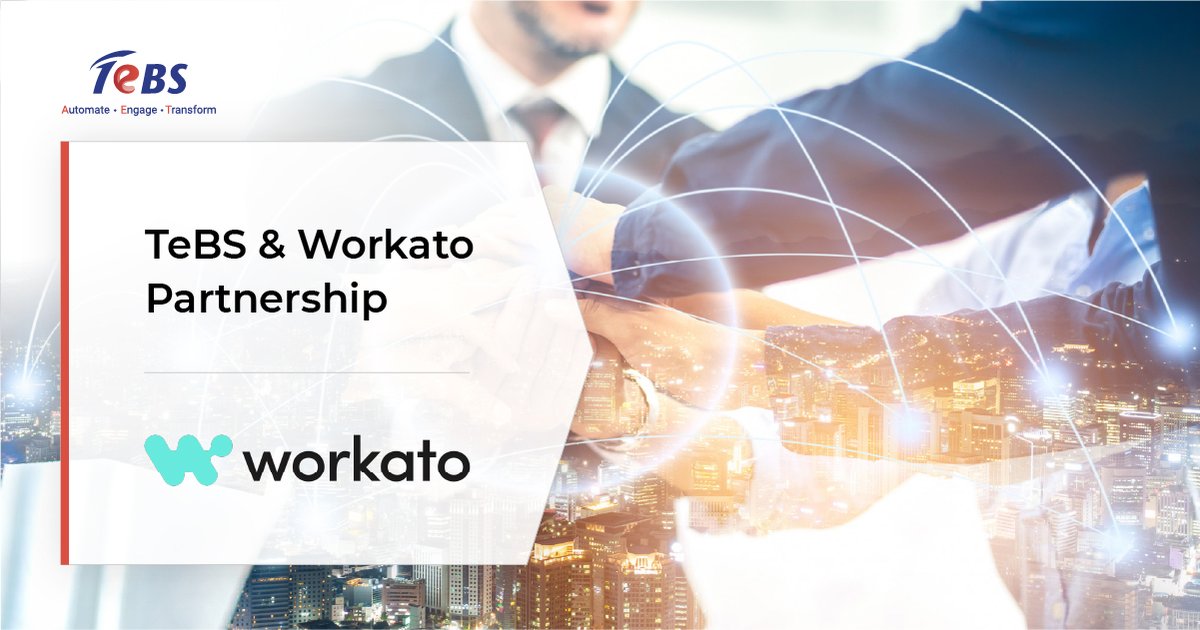 Total_ebiz's tweet image. As a leading #workato partner, we provide end-to-end Workato development services spanning strategy, design, implementation and managed services.

Click here to know more on our Workato partnership :totalebizsolutions.com/technology/wor…

#workatopartner #workflowautomation #automation