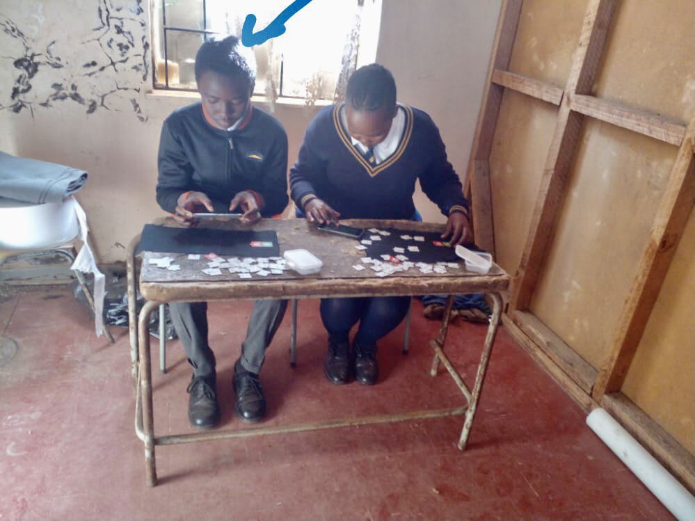 JeanGreyling1's tweet photo. Two Grade 9 learners busy with RANGERS coding at Jongintaba Senior Secondary School, Mqekezweni, near Mthatha.

#coding4mandela
#demystifycoding https://t.co/3kTdZf4Fz3
