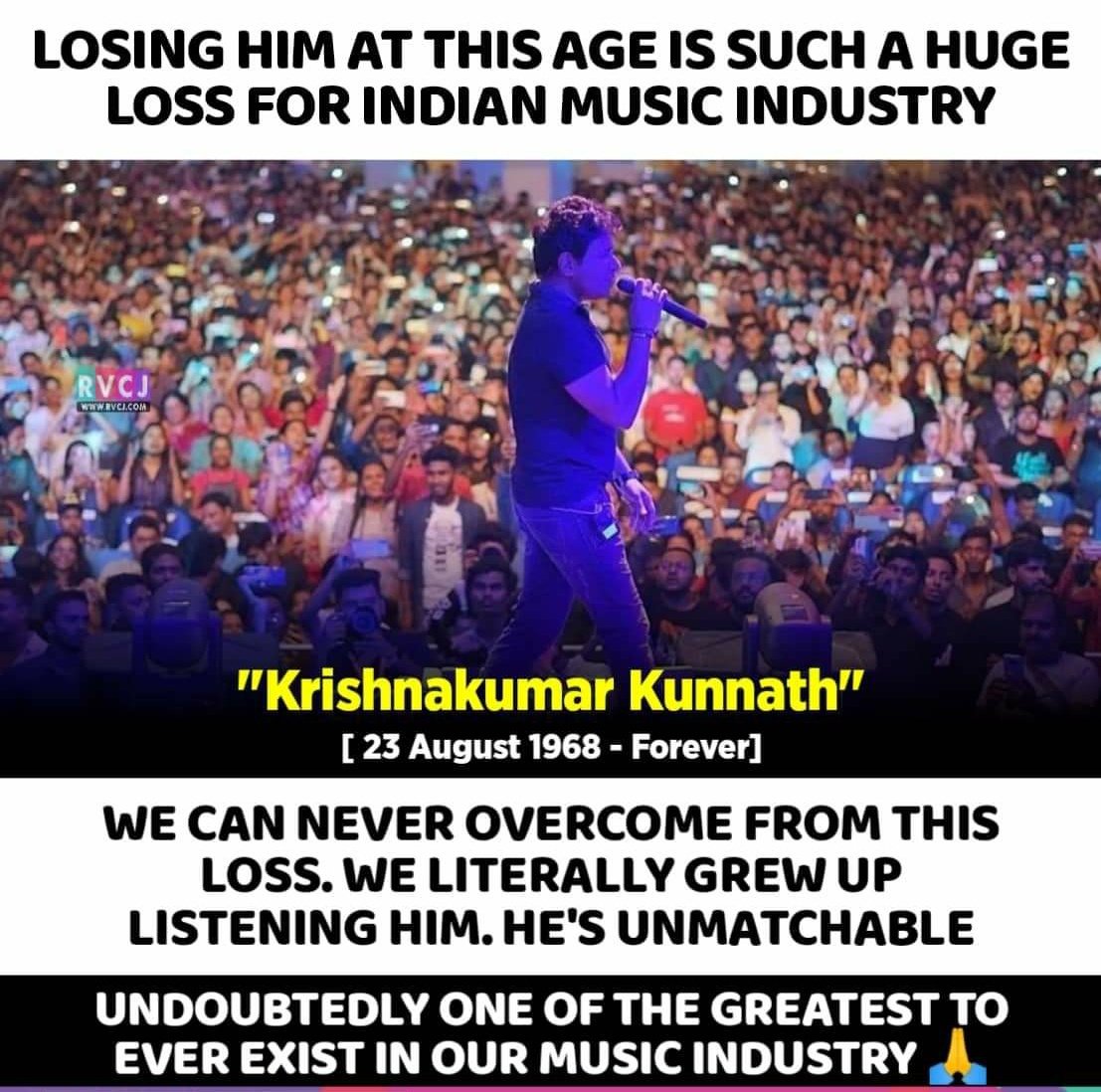 iammerls25's tweet photo. This is really shocking 😱 sad to hear that iconic singer #KK is no more. 
May his soul rest in peace. 
Huge loss to indian music industry.
#KKsinger #Legend #Singer #KKsinger #RestInPeace https://t.co/iIdDxYZay5