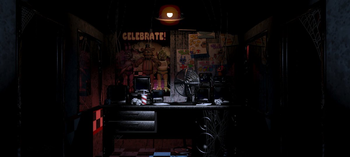 Dr. Micheal Morbius is now the new nightshift guard at Freddy Fazbear's Pizza!