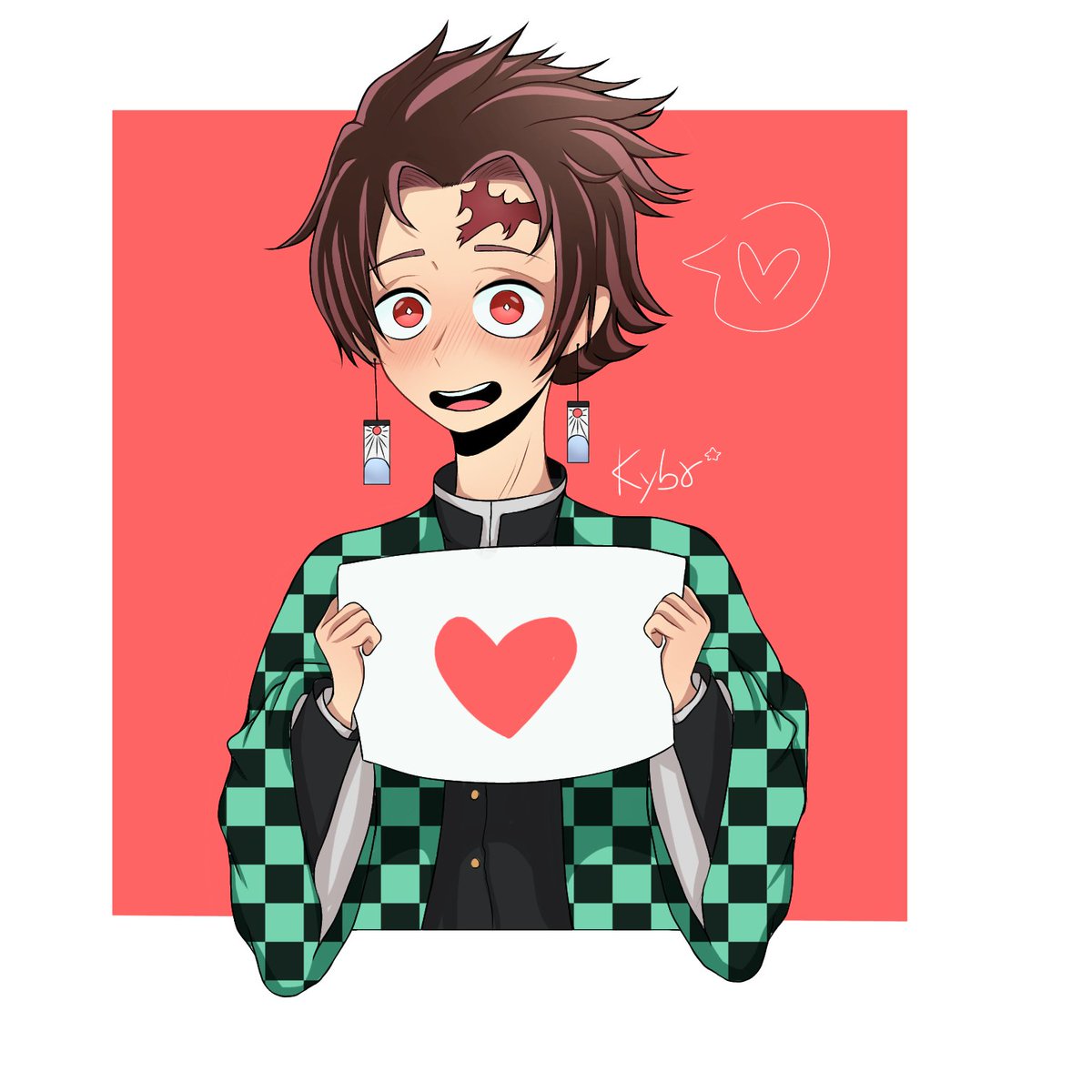 Agat_Doon's tweet photo. I love you, tanjiro. You are a sun 😭💕💕

#tanjiro #丹次郎 #KNY #kimetsunoyaiba #cute https://t.co/vYD521TBdO