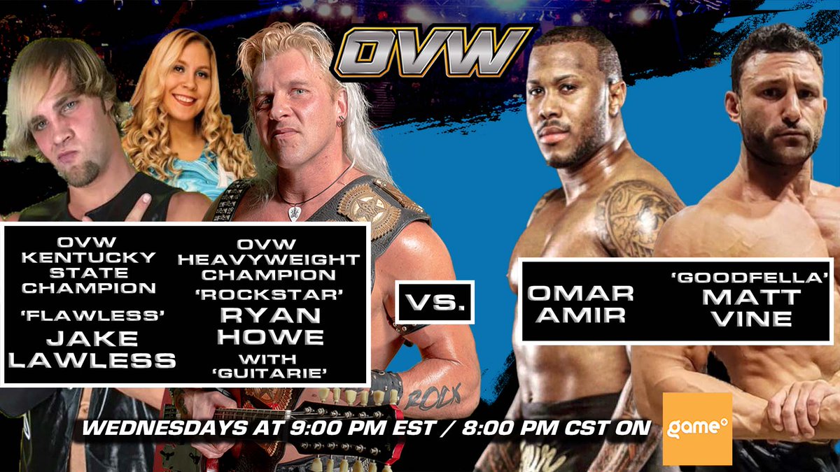 MrPEC_Tacular's tweet photo. US AND CANADA!

TONIGHT 9/8c ONLY on Anthem's @GamePlusNetwork... 

It's a Celebration of PEC-Tacular Proportions!

See @tonybgunn and I celebrate becoming Your NEW OVW Tag Team Cham-PEENS!

We're at The Last Stop on the Road to #OVWAllSystemsGo!

Catch it ONLY on #OVWonGamePlus! https://t.co/7Hzc0a72OJ