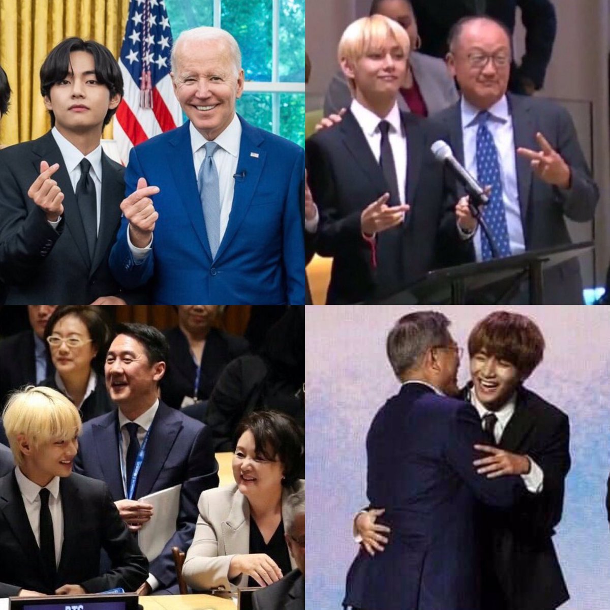Taehyungimpact's tweet photo. Yooo kim taehyung collecting Presidents 😭🤣 our social butterfly https://t.co/5qGMmHLEoS