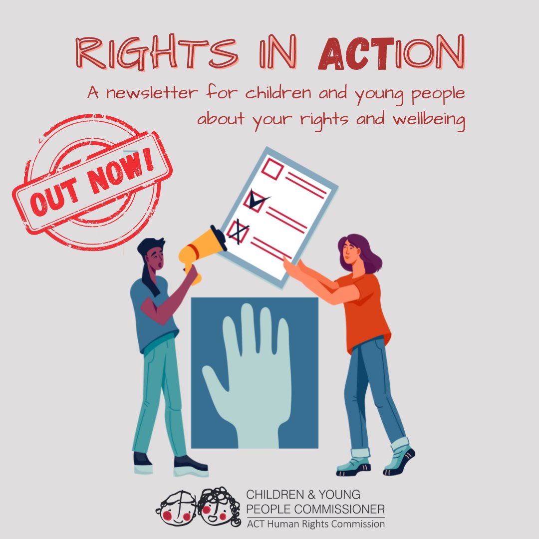 PACYPC's tweet image. I've been off socials the last few days but now I'm back, I'm super excited to let you know the May edition of Rights in ACTion is out! It's focused on voting rights in Australia and around the world. Check it out at hrc.act.gov.au/wp-content/upl…