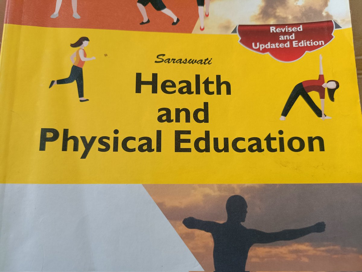 PalakNaval's tweet image. Reading this book for the very first time that too a day before exam! 🥲

#cbseterm2 #physicaleducation