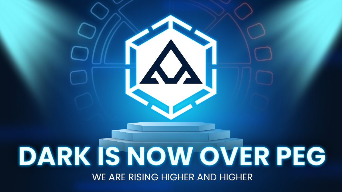 Thank all Dark fans out there for making this happen🔥
We are officially back on the rail🚀
Many updates are coming ahead: DarkAurora, DarkNFT, etc.
Together we are stronger than ever💪
DARK ON🔥

#DarkCrypto #CRO