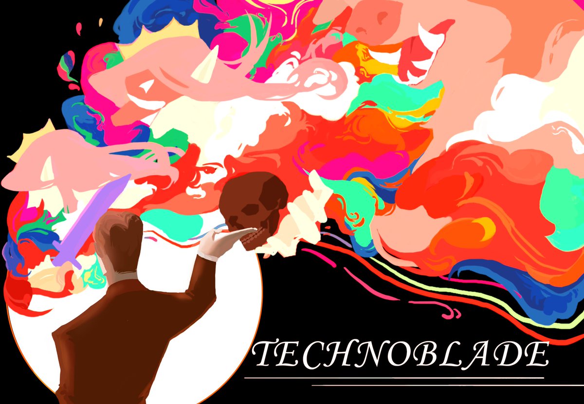 Ankey_uwu's tweet photo. Happy birthday Technoblade🎉🎉🎉#technofanart https://t.co/Qz0nqcbevk